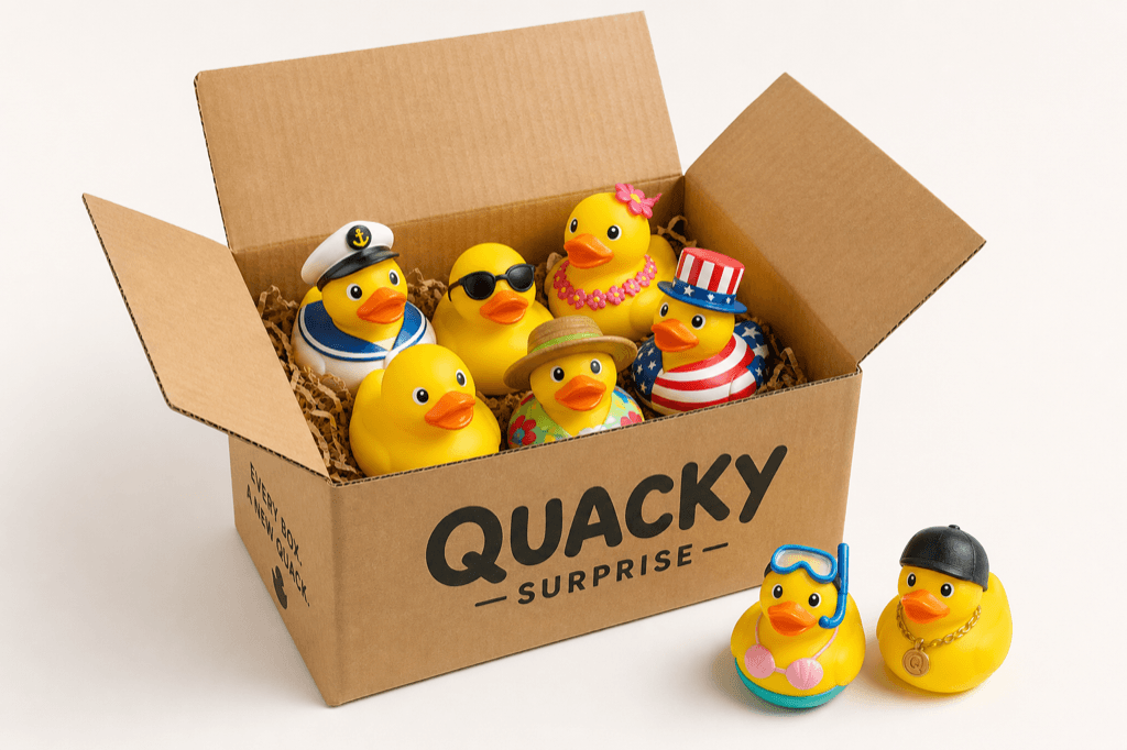DuckCrate โ a crate of rubber ducks